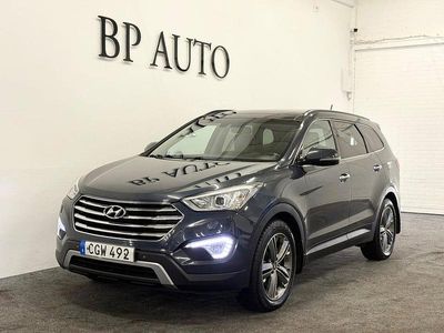 Blå Begagnad 2014 Hyundai Grand Santa Fe Premium SUV | 149 900 kr (Marknadspris)