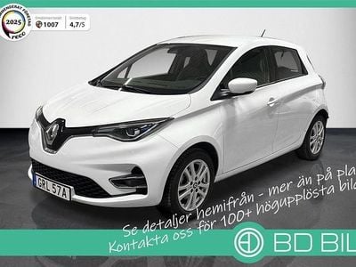 Vit Begagnad 2020 Renault Zoe Halvkombi | 129 900 kr (Marknadspris)