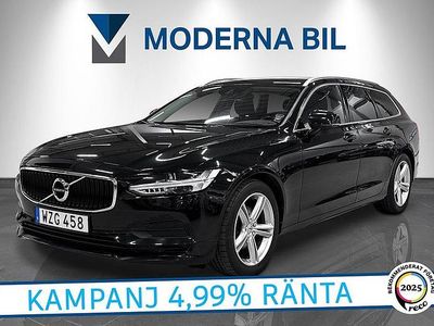 Svart Begagnad 2018 Volvo V90 Momentum Kombi | 159 700 kr