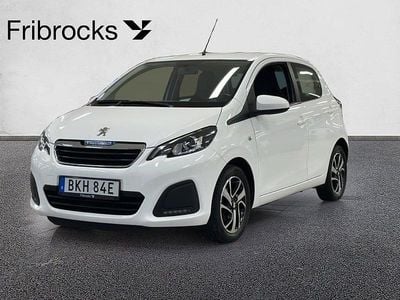 Vit Begagnad 2021 Peugeot 108 Active Halvkombi | 109 800 kr (Lite dyr)