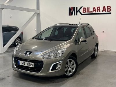 begagnad Peugeot 308 SW 1.6 e-HDi FAP Lågmil 2012, Halvkombi