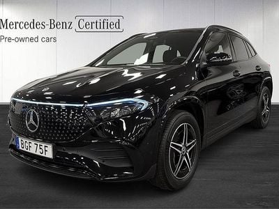 Svart Begagnad 2024 Mercedes EQA250+ AMG SUV | 489 000 kr (Marknadspris)
