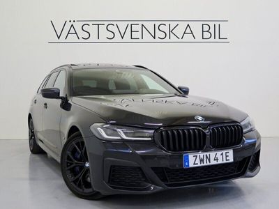 begagnad BMW 540 d xDrive Touring 340hk Pano/H&K/HUD/360°/V-hjul