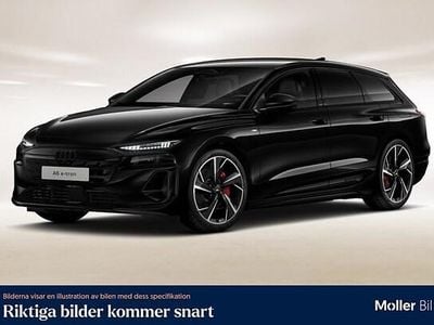 Mytsvart metallic Begagnad 2025 Audi A6 e-tron S-Line Kombi | 849 900 kr (Marknadspris)