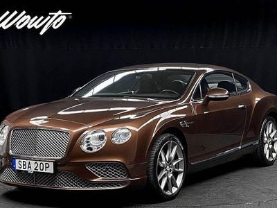 Begagnad Bentley Continental GT 508 HK (373 kW) 2016 Brun Sportkupé