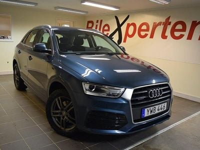 Begagnad Audi Q3 150 HK (110 kW) 2018 Blå SUV