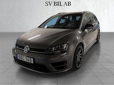 Grå Begagnad 2016 VW Golf VII R Kombi | 214 900 kr (Marknadspris)