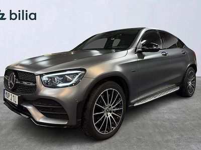 Grå Begagnad 2020 Mercedes GLC300e AMG Sportkupé | 419 000 kr (Dyr)