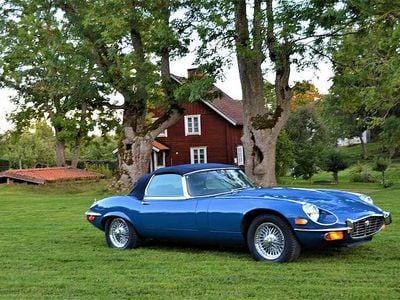 Begagnad Jaguar E-Type 1974 Cab