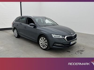 begagnad Skoda Octavia iV 204hk Cockpit Kamera CarPlay Dragkrok MOMS