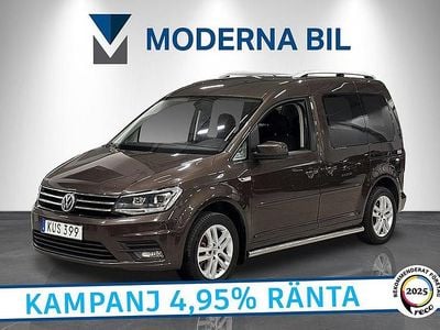 Brun Begagnad 2016 VW Caddy Life Minibuss | 129 400 kr (Dyr)