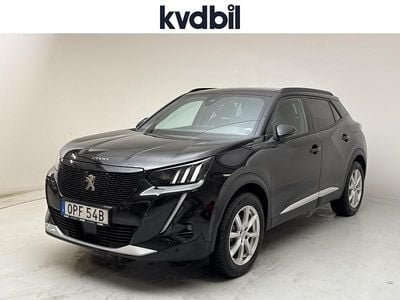 Begagnad Peugeot e-2008 GT 100 kW (136 HK) 2022 Svart SUV