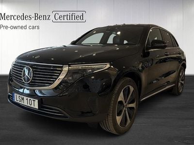 Begagnad Mercedes EQC400 300 kW (408 HK) 2020 Svart SUV