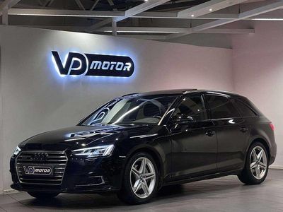 Svart Begagnad 2016 Audi A4 S-Line Kombi | 229 700 kr