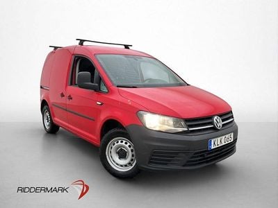Begagnad VW Caddy 102 HK (75 kW) 2016 Röd Minibuss
