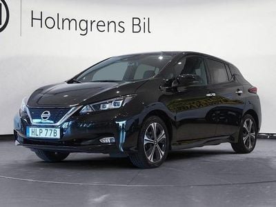 Svart Begagnad 2021 Nissan Leaf Tekna Halvkombi | 209 900 kr (Marknadspris)