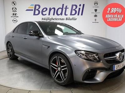 Begagnad Mercedes E63S AMG AMG 612 HK (450 kW) 2018 Grå Sedan