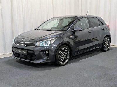 Grå Begagnad 2018 Kia Rio Halvkombi | 139 900 kr (Marknadspris)