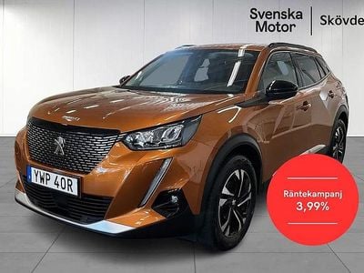 Orange Begagnad 2022 Peugeot 2008 Allure SUV | 219 200 kr (Marknadspris)