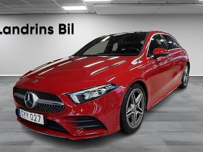Röd Begagnad 2018 Mercedes A180 AMG Halvkombi | 229 900 kr (Marknadspris)