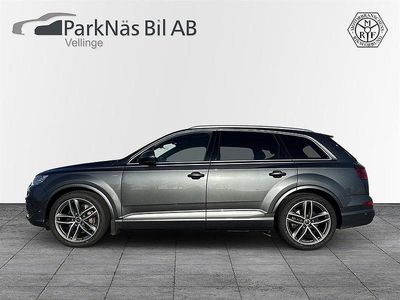 Begagnad Audi Q7 S-Line 286 HK (210 kW) 2018 Daytonagrå metallic SUV