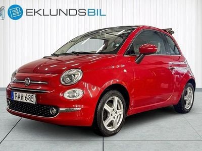 Begagnad Fiat 500C Lounge 69 HK (50 kW) 2016 Röd Cab