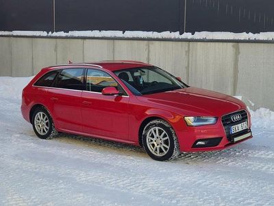 Begagnad Audi A4 177 HK (130 kW) 2013 Röd Kombi