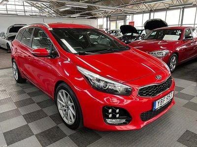 Röd Begagnad 2015 Kia Ceed Sportswagon GT-Line Kombi | 99 500 kr (Lite dyr)