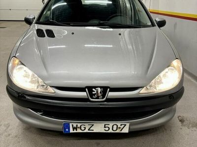 begagnad Peugeot 206 5-dörrar 1.4 X-Line Euro 4 NY BES NY SKAT