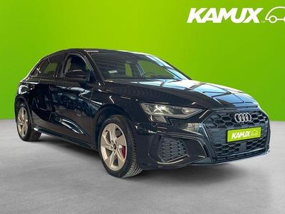 Svart Begagnad 2021 Audi A3 S-Line Sedan | 282 800 kr (Marknadspris)