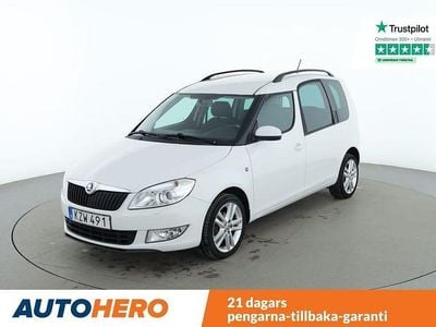 Vit Begagnad 2015 Skoda Roomster Minibuss | 84 000 kr (Dyr)