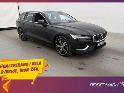 Svart Begagnad 2021 Volvo V60 Inscription Kombi | 358 900 kr