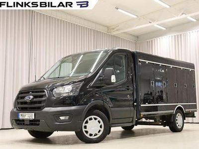 Svart Begagnad 2022 Ford Transit Van | 179 800 kr