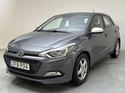 Begagnad Hyundai i20 84 HK (61 kW) 2018 Mörkgrå