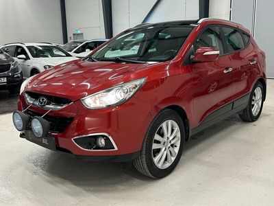 begagnad Hyundai ix35 2.0 CRDi 4WD 184HK DRAG PANO SKINN KEYLES MVÄRM