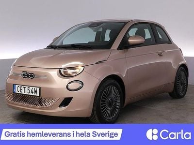 Röd Begagnad 2022 Fiat 500e Icon Halvkombi | 193 990 kr (Marknadspris)