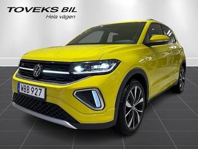 Gul Begagnad 2024 VW T-Cross R-line SUV | 269 900 kr (Dyr)