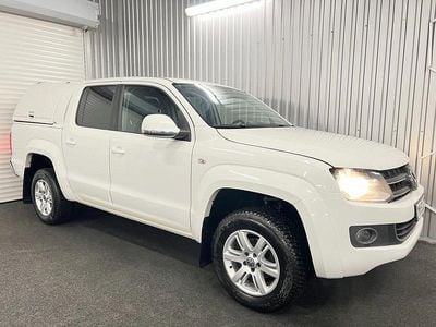 Begagnad VW Amarok Highline 180 HK (132 kW) 2015 Vit Pickup