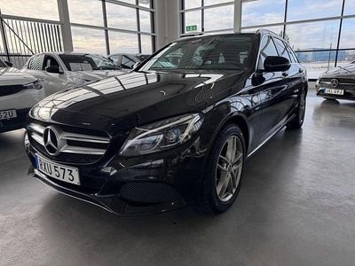 Begagnad Mercedes C350e Avantgarde 211 HK (155 kW) 2016 Svart Kombi