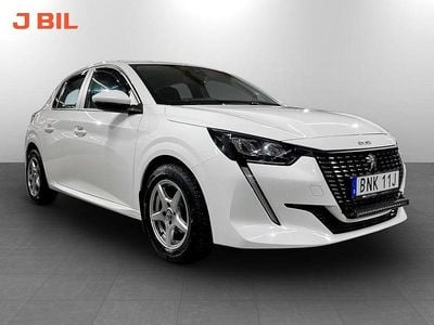 Vit Begagnad 2020 Peugeot 208 Active Halvkombi | 119 900 kr (Marknadspris)