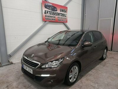 Begagnad Peugeot 308 Active 131 HK (96 kW) 2014 Brun Halvkombi