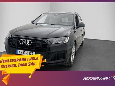 Svart Begagnad 2020 Audi Q7 S-Line SUV | 519 900 kr (Marknadspris)