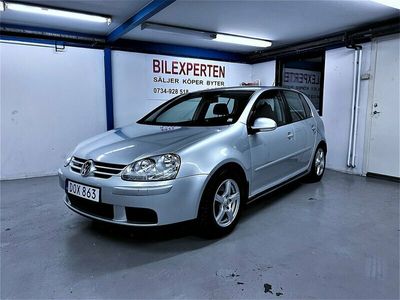 begagnad VW Golf V 5-dörrar 1.9 TDI 105hk,NyBes,NyServ,DRAG