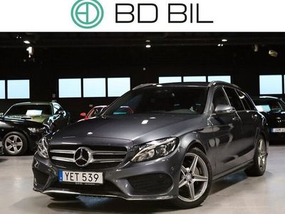 begagnad Mercedes C220 d Kombi AMG DRAGKROK SKINN EU6
