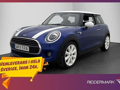 Blå Begagnad 2020 Mini Cooper Pepper Halvkombi | 159 900 kr (Marknadspris)