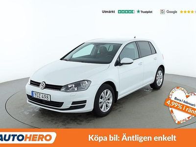 Begagnad VW Golf VII 126 HK (92 kW) 2016 Vit Halvkombi