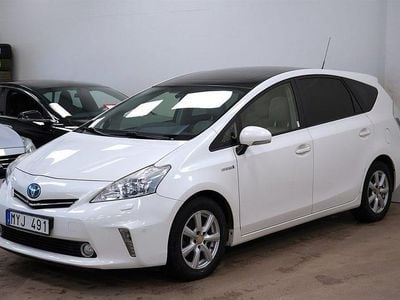 Begagnad Toyota Prius+ Executive 136 HK (100 kW) 2012 Vitmetallic Minibuss