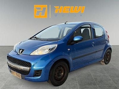 Begagnad Peugeot 107 S 69 HK (50 kW) 2011 Blå Halvkombi