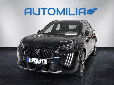 Svart Begagnad 2024 Peugeot 2008 GT SUV | 234 900 kr (Bra pris)