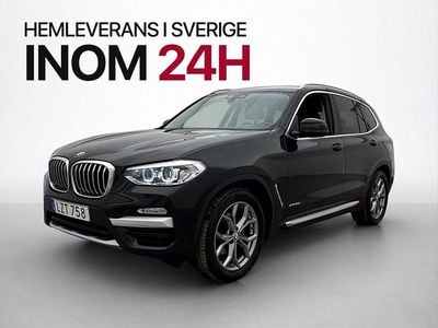 Begagnad BMW X3 184 HK (135 kW) 2018 Svart SUV